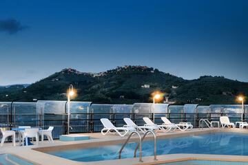 Rooftop pool