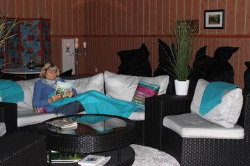 Lobby sitting area