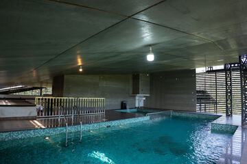 Rooftop pool
