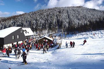 Skiing