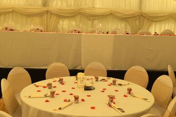 Indoor wedding