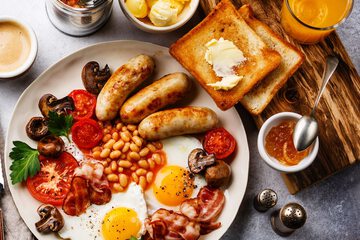 Breakfast buffet