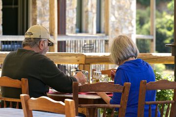 Couples dining