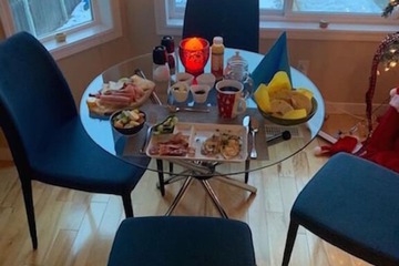 Breakfast area