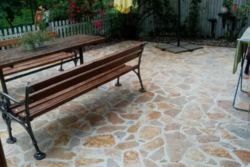 outside