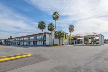 Outdoor wedding area