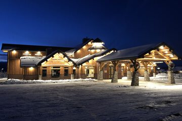 Front of property - evening/night