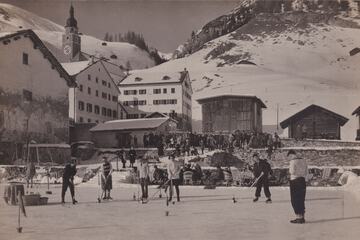 Ice skating