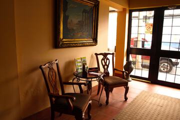 Interior entrance