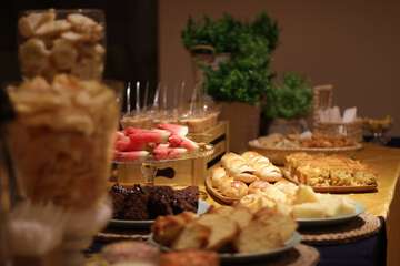Breakfast buffet