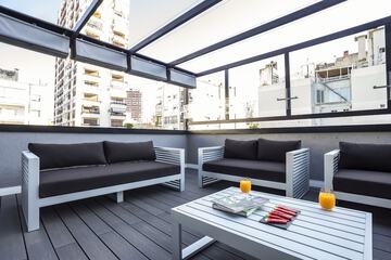 Rooftop pool