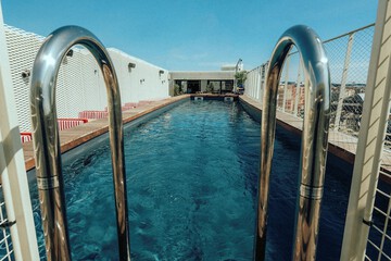 Rooftop pool