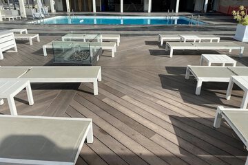 Rooftop pool