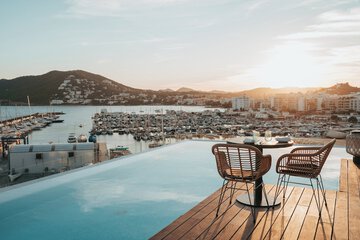 Rooftop pool