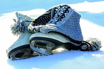 Ice skating