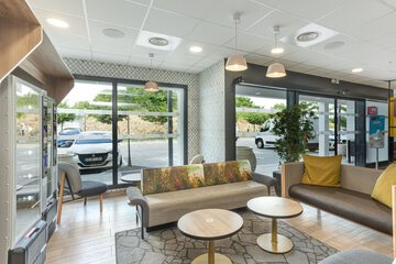 Interior entrance