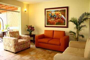 Lobby sitting area