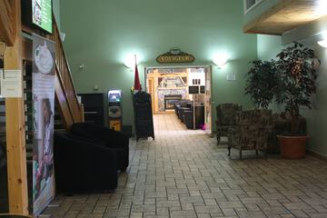 Interior entrance