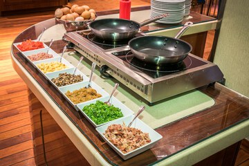 Breakfast buffet