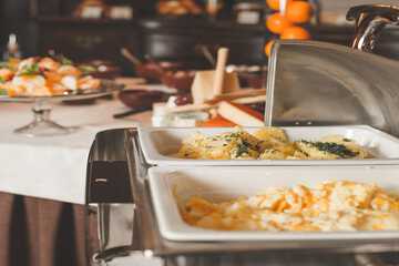 Breakfast buffet