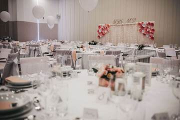 Indoor wedding