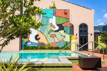 Rooftop pool