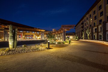 Front of property - evening/night