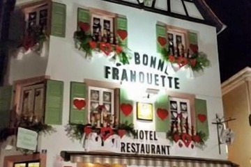 Front of property - evening/night