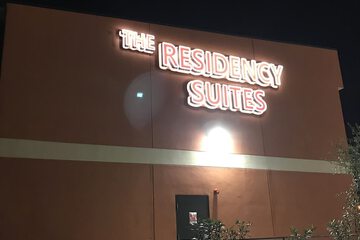 Front of property - evening/night