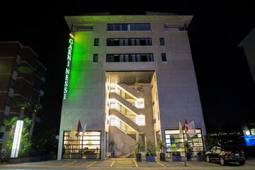 Front of property - evening/night