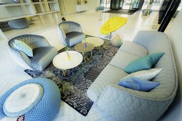 Lobby sitting area