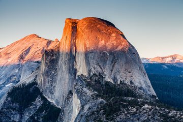 Outdoor rock climbing