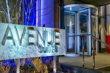 Hotel Front - Evening or Night