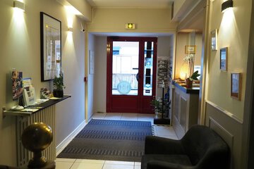 Interior entrance
