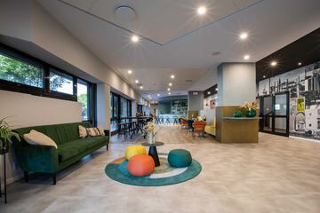 Lobby sitting area