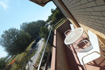 outside