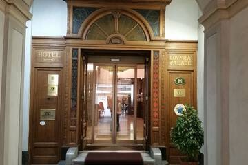Interior entrance