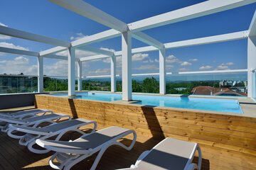 Rooftop pool