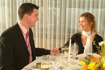 Couples dining