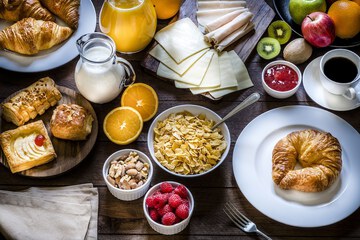 Breakfast buffet