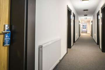 Handrails in hallways