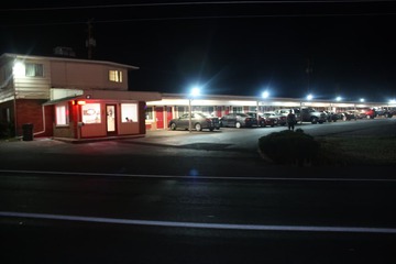 Front of property - evening/night