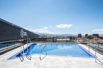 Rooftop pool