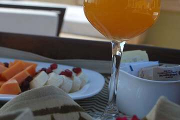 Breakfast area