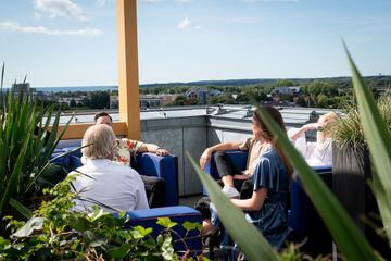 Rooftop terrace