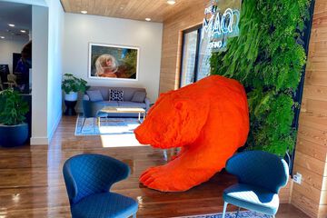 Lobby sitting area