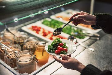 Breakfast buffet