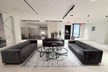 Lobby sitting area