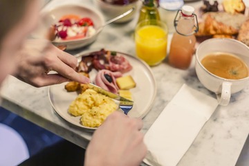 Breakfast buffet