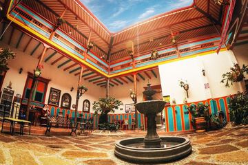 Courtyard view